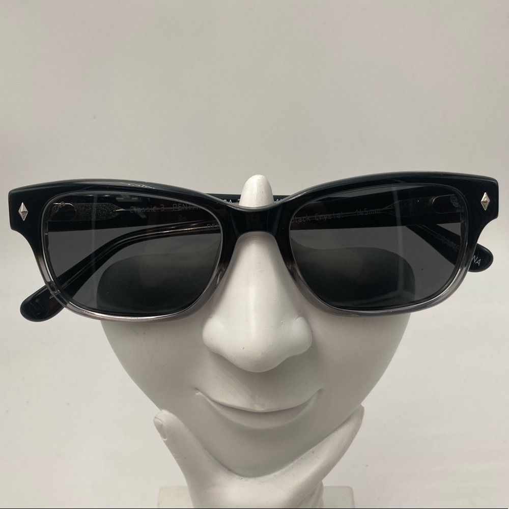 Pentax Black Oval Sunglasses Frames
